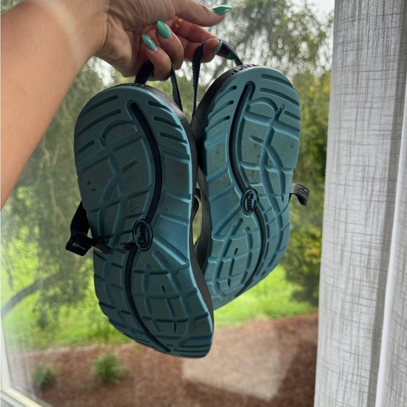 Chaco black blue, hiking sandals 11 - Picture 5 of 5